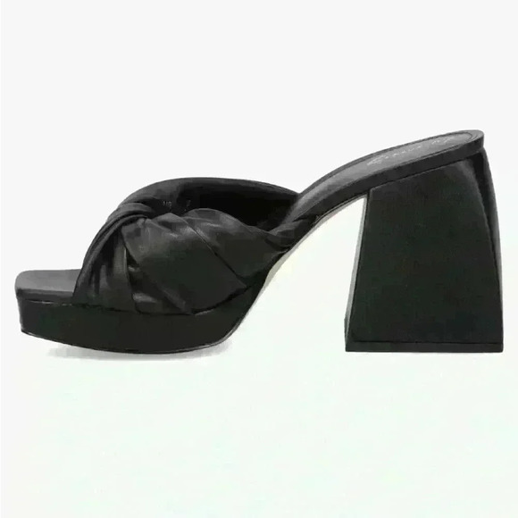 Circus NY by Sam Edelman Black Women Marianna Chunky Heeled Sandal Size 7.5 NWOB - Picture 3 of 10